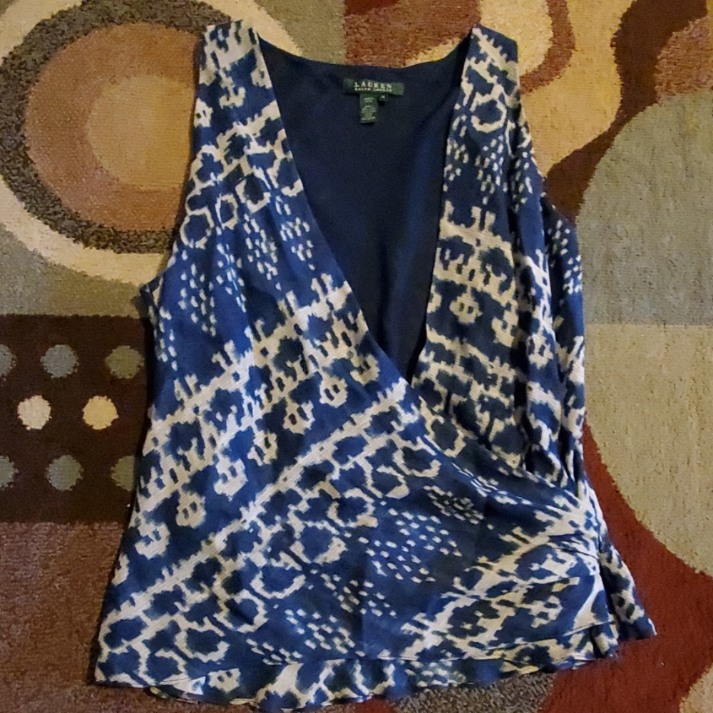 Lauren Ralph Lauren Sleeveless Top